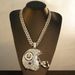 rugby Helmet Alloy Super Large Pendant With Exaggerated Personality And Domineering Men's Diamond Cuban Chain_ipsvogv.com
