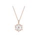 Beautiful Snowflake Necklace For Women Element Crystal Clavicle Necklace For Women_ipsvogv.com