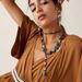 Women's Jewelry Retro Metal Gemstone Necklace Long Sweater Chain_ipsvogv.com
