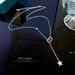 【 Full Body Titanium Steel 】 Pig Nose, Star, Minimalist Air Stove, Genuine Gold Necklace, Female Ins Mesh Red Collarbone_ipsvogv.com