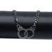Men And Women's Jewelry Titanium Steel Couple Bracelets Personalized Creative Openable Handcuffs Fashionable And Versatile Accessories_ipsvogv.com