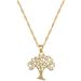 【 Titanium Steel 】 Big Trees With Abundant Fruits, Light Luxury, Gorgeous Temperament, Full Of Diamond Necklaces,_ipsvogv.com