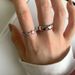 【 Collected By 3109 People 】 Small Niche Design, Pink Heart-shaped Zircon Ins Style Ring, Women's Sweet And Cool Trendy_ipsvogv.com