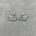 Japanese And Korean Ins Niche Design Sense, High-end Cool Style, New Fashion Temperament, Mini Geometric Zircon Earrings_ipsvogv.com