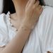 Sterling Silver Bracelet Double-layer Love Design Sense Niche Jewelry Summer Women's High-end Sense New Jewelry_ipsvogv.com