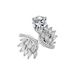 Heavy Industry Luxury Full Diamond Exquisite And High Grade Open Index Finger Ring_ipsvogv.com