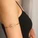 Decorative Geometric Zircon Adjustable For Women With Minimalist Micro Inlaid Sun And Moon Arm Bracelet_ipsvogv.com