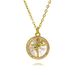 New Oil Drop Enamel Moon Pendant Female Niche Design Cold Trend Cool Couple Necklace Female_ipsvogv.com