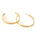 Fashionable, Personalized, Luxurious Diamond Shaped Plain Circle Titanium Steel Earrings For Women, Simple And Versatile_ipsvogv.com