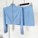 Women's Clothing celebrity fashion new heavy beaded diamond short top skirt suit two piece suit_ipsvogv.com