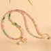 Natural Strawberry Crystal Cut Necklace, Niche, Light Luxury, Fashionable Trend, Collarbone Necklace_ipsvogv.com
