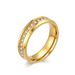 Neutral light luxury style titanium steel diamond ring men and women wedding proposal ring hand jewelry holiday gift_ipsvogv.com