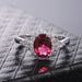 New recommendation classic temperament red ring micro set zircon fashion lady ring_ipsvogv.com