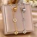 Titanium Steel Necklace With Feminine Temperament, Light Luxury, High-end Feel, Small Waist, Niche Collarbone, Chain_ipsvogv.com