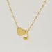 Titanium Steel Love Letter Necklace Female Simple K Stainless Steel 26 English Letter Pendant Clavicle Chain_ipsvogv.com