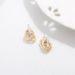 Women's Jewelry Temperamental Simple Zircon Metal Ear Buckles Fashionable Versatile Earrings Niche Earrings Light Luxury High End Summer Earrings_ipsvogv.com