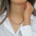 Women's Jewelry Fashion Simple Versatile Hand Jewelry Stainless Steel Gold Plated Thin Cuban Chain Splicing Zircon Bracelet_ipsvogv.com