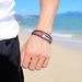 Men's Jewelry Simple And Versatile Multi Layer Braided Bracelet Men's Personality Hip Hop Smooth Engraved Bracelet Accessories_ipsvogv.com