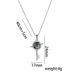 Dedicated titanium steel planet starry sky non-fading necklace women's fashion personality all-match high-grade clavicle chain jewelry_ipsvogv.com