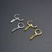 Unisex Popular New Leaf Earrings Female Earrings Retro Gold And Silver Two Color Creative Design Forest Ear Buckle_ipsvogv.com