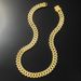 Men's hip-hop shaped Cuban Hiphop alloy full diamond chain street photo necklace_ipsvogv.com