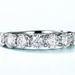 moissanite Couple Rings For Women, Single Row Diamond Rings, S925 Silver Inlaid With Colored Gemstones, Stacked Rings, Simple_ipsvogv.com