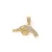 Hip Hop Pistol Pendant Personalized Revoer, Unique Design, Men's Cuban Chain Necklace Jewelry_ipsvogv.com
