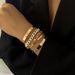 Jewelry Smooth C-shaped Mixed Fried Dough Twists Simple Thread Exaggerated O-shaped Chain Suit Bracelet_ipsvogv.com