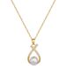 【 Titanium Steel 】 Necklace Earring Light Luxury Full Diamond Cross Pearl Personalized Temperament Banquet Earrings Set_ipsvogv.com