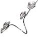 Popular Premium Sense Geometric Finger Chain European And American Gala Party Luxury Rhinestone Bracelet Bracelet_ipsvogv.com