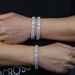 Men's Jewelry Round Square Zircon Hip Hop Couple Bracelet Fashion Trend Brand Hip Hop Jewelry_ipsvogv.com