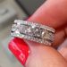 Cao Shi's Men's High-end Ring Shines Luxurious Starry Sky Full Diamond Ring, With A Light Luxury Style And Elegant_ipsvogv.com