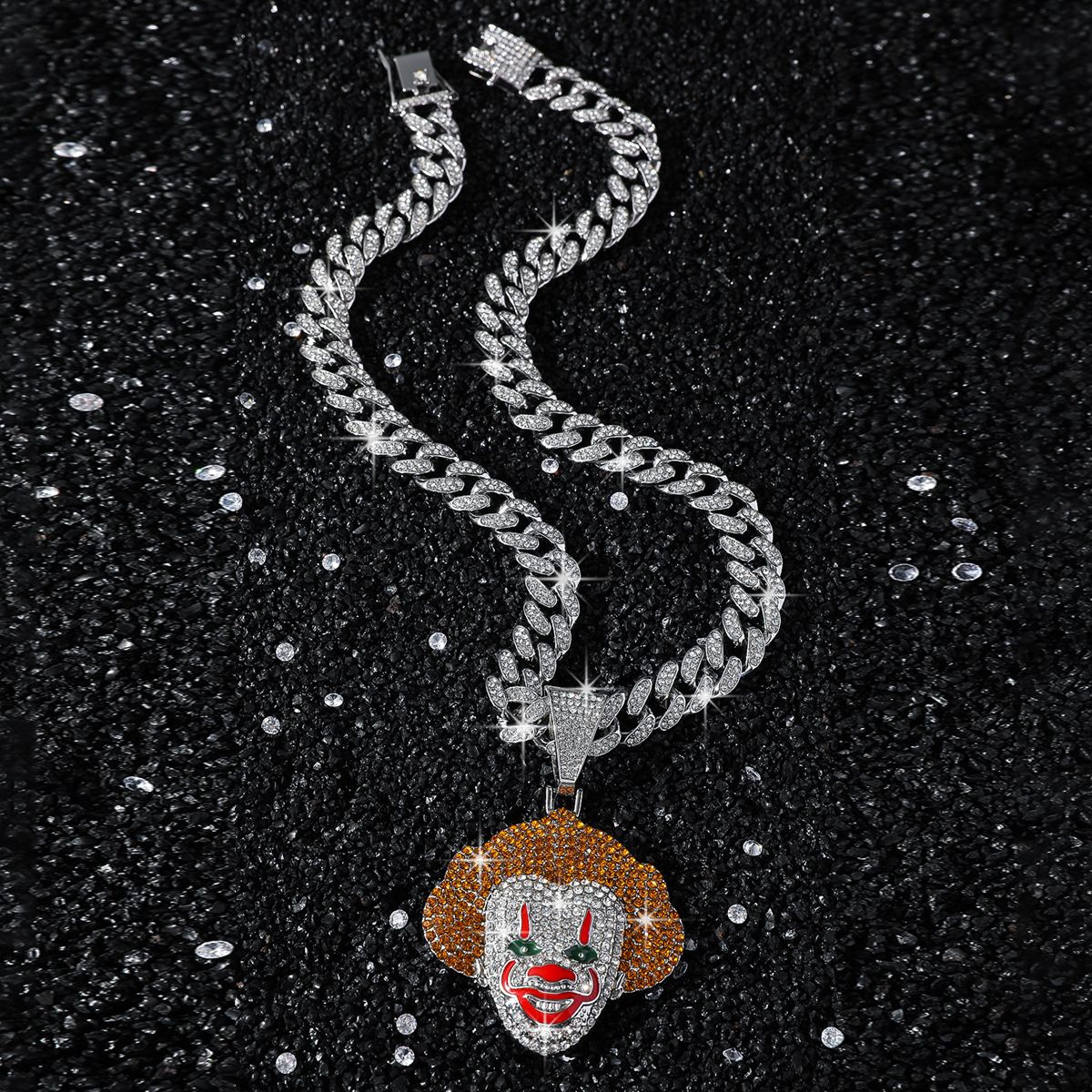 Product List Personalized Fashion New Hip Hop Classic Joker Diamond Necklace Pendant Jewelry_ipsvogv.com