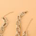 Punk Hip Hop Style Necklace Jewelry Set Jewelry Set Gold Double Snake Bone Chain Jewelry_ipsvogv.com