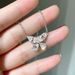 Year's New Sparkling Butterfly S Pure Silver Necklace For Women's High End Design, Horse Eye Zircon, Hot Selling_ipsvogv.com