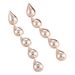 Cold Style Water Drop Tassel Earrings Splicing High End Earrings Niche Exaggerated Ins Design Simple Earrings For Women_ipsvogv.com