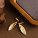 Fashionable, Simple, Atmospheric, Leaf Tassel Earrings, Light Luxury, High-end, Long Silver Needle Earrings_ipsvogv.com