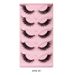 2024 Hot Selling 5-pair Slanted Flying Fox Style False Eyelashes Naturally Thick Curled Eyelashes Cat Eyelashes_ipsvogv.com