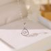 China-Chic Hot Sale 12 Chinese Zodiac Dragon Sterling Silver Necklace Women's Versatile Small Group Design Luxury Gift_ipsvogv.com