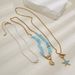 Beach Vacation Starfish Baroque Gravel Sweet Ocean Style Conch Bead Necklace For Women_ipsvogv.com