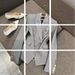 Women's Clothing Ready made gray good aura! Double breasted metal buckle slim fit commuter long sleeve blazer_ipsvogv.com