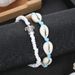 New Creative Beach Turtle Shell Bead Push Pull Ankle Set With 2 Pieces_ipsvogv.com
