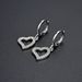 Women’s Jewelry Set Fashion Version Of Sweet And Romantic Diamond Zircon CZ Love Earrings Light Luxury Female Earrings Spot Earrings_ipsvogv.com