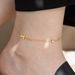 Small And Niche Cross Crystal Anklet Women's Alloy Summer 2023 New Design Trend_ipsvogv.com