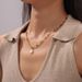 Bohemia New White Sea Shell Pedat Natural Stoe Bead Splicig Necklace Chic Style Persoalized Charm Jewelry For_ipsvogv.com