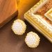 French Style Light Luxury Elegant Irregular Geometric Circular Rice Grain Pearl Feminine Temperament Simple And_ipsvogv.com