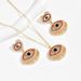 Fashion hip-hop style women's necklace, personalized love, devil's eye, niche design, earrings, long chain_ipsvogv.com
