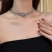 Cold Style Patchwork Women's Trendy Versatile Necklace, Choker, Light Luxury, Niche High-end, 2024 New Jewelry_ipsvogv.com