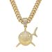 New Personalized Style Hip Hop Creative Shark Pendant Necklace_ipsvogv.com