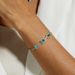 S925 sterling silver cultivated emerald bracelet for women with diamonds light luxury niche retro jewelry bracelet_ipsvogv.com